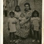 1950: Tarsilla con figlie e figlio Marino
