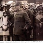 Il Generale Crispo e d'Annunzio 1917